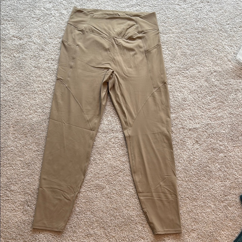 Gymshark x Whitney Simmons V5 Collection Cement Brown High Waist Pocket Legging